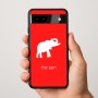 כיסוי בעיצוב אישי עם השם שלך לדגם - Google Pixel 9a 5G בעיצוב פיל