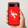 כיסוי בעיצוב אישי עם השם שלך לדגם - Google Pixel 9a 5G בעיצוב עקרב