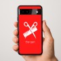 כיסוי בעיצוב אישי עם השם שלך לדגם - Google Pixel 9a 5G בעיצוב מעצב שיער