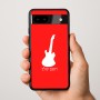 כיסוי בעיצוב אישי עם השם שלך לדגם - Google Pixel 9a 5G בעיצוב גיטרה