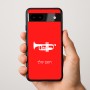 כיסוי בעיצוב אישי עם השם שלך לדגם - Google Pixel 9a 5G בעיצוב חצוצרה