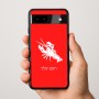 כיסוי בעיצוב אישי עם השם שלך לדגם - Google Pixel 9a 5G בעיצוב מזלות - סרטן