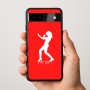 כיסוי בעיצוב אישי עם השם שלך לדגם - Google Pixel 9a 5G בעיצוב אישה מגוננת