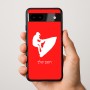 כיסוי בעיצוב אישי עם השם שלך לדגם - Google Pixel 9a 5G בעיצוב אופנוע ים