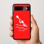 כיסוי בעיצוב אישי עם השם שלך לדגם - Google Pixel 9a 5G בעיצוב קיאק אולימפי