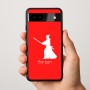 כיסוי בעיצוב אישי עם השם שלך לדגם - Google Pixel 9a 5G בעיצוב סמוראי