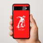 כיסוי בעיצוב אישי עם השם שלך לדגם - Google Pixel 9a 5G בעיצוב ילד סקייטבורד