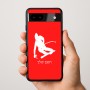 כיסוי בעיצוב אישי עם השם שלך לדגם - Google Pixel 9a 5G בעיצוב סקי