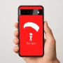 כיסוי בעיצוב אישי עם השם שלך לדגם - Google Pixel 9a 5G בעיצוב צניחה חופשית