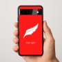 כיסוי בעיצוב אישי עם השם שלך לדגם - Google Pixel 9a 5G בעיצוב נוצת נוצה