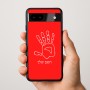 כיסוי בעיצוב אישי עם השם שלך לדגם - Google Pixel 9a 5G בעיצוב יד