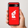 כיסוי בעיצוב אישי עם השם שלך לדגם - Google Pixel 9a 5G בעיצוב מיקרוסקופ