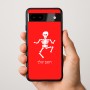 כיסוי בעיצוב אישי עם השם שלך לדגם - Google Pixel 9a 5G בעיצוב סקלטון