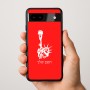 כיסוי בעיצוב אישי עם השם שלך לדגם - Google Pixel 9a 5G בעיצוב פסל החירות