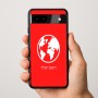 כיסוי בעיצוב אישי עם השם שלך לדגם - Google Pixel 9a 5G בעיצוב עולם