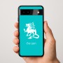 כיסוי בעיצוב אישי עם השם שלך לדגם - Google Pixel 9a 5G בעיצוב דרקון