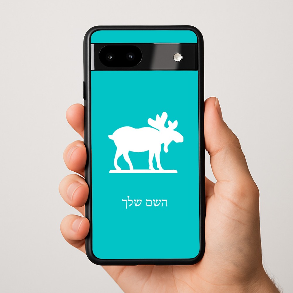 כיסוי בעיצוב אישי עם השם שלך לדגם - Google Pixel 9a 5G בעיצוב דישון