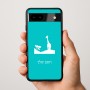 כיסוי בעיצוב אישי עם השם שלך לדגם - Google Pixel 9a 5G בעיצוב ג'ירפה באפריקה
