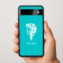 כיסוי בעיצוב אישי עם השם שלך לדגם - Google Pixel 9a 5G בעיצוב ראש סוס