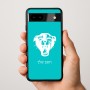 כיסוי בעיצוב אישי עם השם שלך לדגם - Google Pixel 9a 5G בעיצוב פני פנטרה
