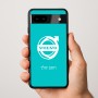 כיסוי בעיצוב אישי עם השם שלך לדגם - Google Pixel 9a 5G בעיצוב וולוו
