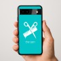 כיסוי בעיצוב אישי עם השם שלך לדגם - Google Pixel 9a 5G בעיצוב מעצב שיער