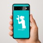 כיסוי בעיצוב אישי עם השם שלך לדגם - Google Pixel 9a 5G בעיצוב צלמת - אישה