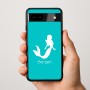 כיסוי בעיצוב אישי עם השם שלך לדגם - Google Pixel 9a 5G בעיצוב בתולת ים - אישה