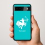 כיסוי בעיצוב אישי עם השם שלך לדגם - Google Pixel 9a 5G בעיצוב מזלות - קשת