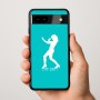 כיסוי בעיצוב אישי עם השם שלך לדגם - Google Pixel 9a 5G בעיצוב אישה מגוננת