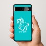 כיסוי בעיצוב אישי עם השם שלך לדגם - Google Pixel 9a 5G בעיצוב רוכב סוסים 2