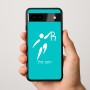 כיסוי בעיצוב אישי עם השם שלך לדגם - Google Pixel 9a 5G בעיצוב כדורסל אולימפי