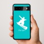 כיסוי בעיצוב אישי עם השם שלך לדגם - Google Pixel 9a 5G בעיצוב סנובורדיסט