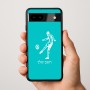 כיסוי בעיצוב אישי עם השם שלך לדגם - Google Pixel 9a 5G בעיצוב שחקן כדורגל