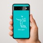 כיסוי בעיצוב אישי עם השם שלך לדגם - Google Pixel 9a 5G בעיצוב שחקן כדורעף