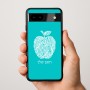 כיסוי בעיצוב אישי עם השם שלך לדגם - Google Pixel 9a 5G בעיצוב הדפס תפוח
