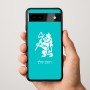 כיסוי בעיצוב אישי עם השם שלך לדגם - Google Pixel 9a 5G בעיצוב אריה