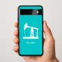 כיסוי בעיצוב אישי עם השם שלך לדגם - Google Pixel 9a 5G בעיצוב באר נפט