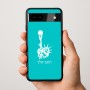 כיסוי בעיצוב אישי עם השם שלך לדגם - Google Pixel 9a 5G בעיצוב פסל החירות
