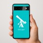 כיסוי בעיצוב אישי עם השם שלך לדגם - Google Pixel 9a 5G בעיצוב טלסקופ