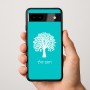 כיסוי בעיצוב אישי עם השם שלך לדגם - Google Pixel 9a 5G בעיצוב עץ
