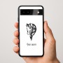 כיסוי בעיצוב אישי עם השם שלך לדגם - Google Pixel 9a 5G בעיצוב ראש סוס