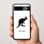 כיסוי בעיצוב אישי עם השם שלך לדגם - Google Pixel 9a 5G בעיצוב קנגורו