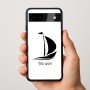 כיסוי בעיצוב אישי עם השם שלך לדגם - Google Pixel 9a 5G בעיצוב סירה