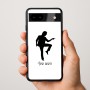 כיסוי בעיצוב אישי עם השם שלך לדגם - Google Pixel 9a 5G בעיצוב רקדן