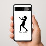כיסוי בעיצוב אישי עם השם שלך לדגם - Google Pixel 9a 5G בעיצוב אישה מגוננת