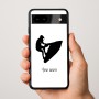 כיסוי בעיצוב אישי עם השם שלך לדגם - Google Pixel 9a 5G בעיצוב אופנוע ים