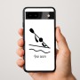 כיסוי בעיצוב אישי עם השם שלך לדגם - Google Pixel 9a 5G בעיצוב קיאק אולימפי