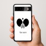 כיסוי בעיצוב אישי עם השם שלך לדגם - Google Pixel 9a 5G בעיצוב פינג פונג