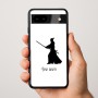 כיסוי בעיצוב אישי עם השם שלך לדגם - Google Pixel 9a 5G בעיצוב סמוראי
